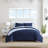 MF Point Harbour Nautica Embossed Navy Comforter Set-88965384-101340248