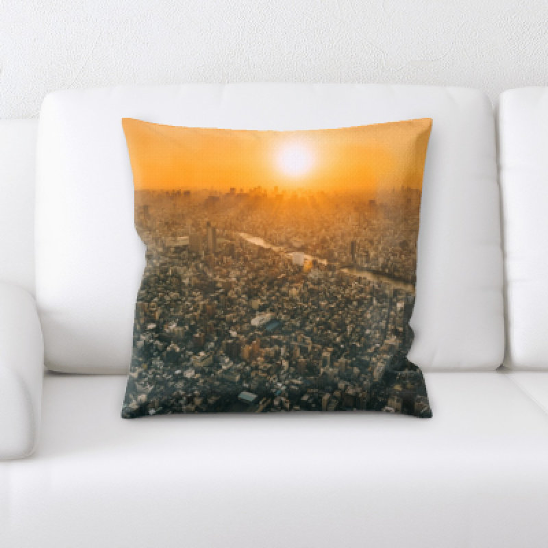 Microsuede Throw Pillow