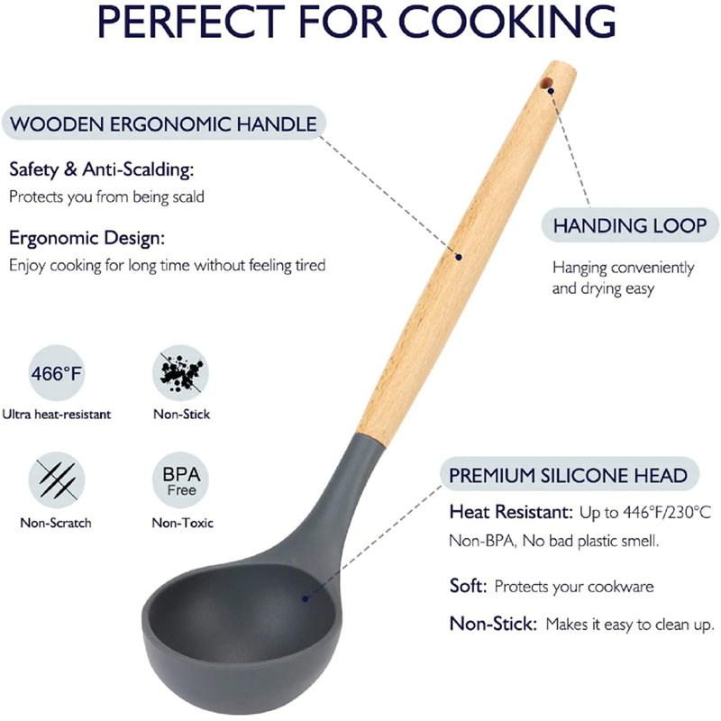 Belfry Kitchen Darion 33 Utensil Set