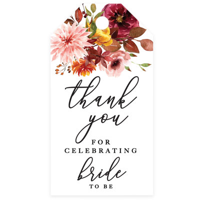 «Thank You for Celebrating thee Bride to Be»