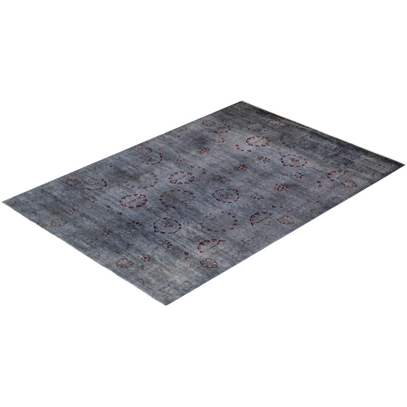 Fine Vibrance One-of-a-Kind 5' 2" X 7' 6" Hand Knotted Area Rug