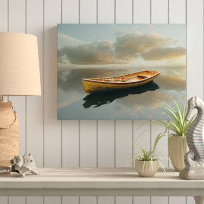 Time Out 2' Acrylic Painting Print on Wrapped Canvas -  Breakwater Bay, 8CC3CD8977B94CA7BA5504D757901447