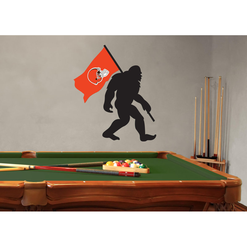 Cleveland Browns Big Foot Wall Decal