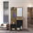 Versatile Mirrored Console Table with Multiple Storage Options for Entryway and Living Room