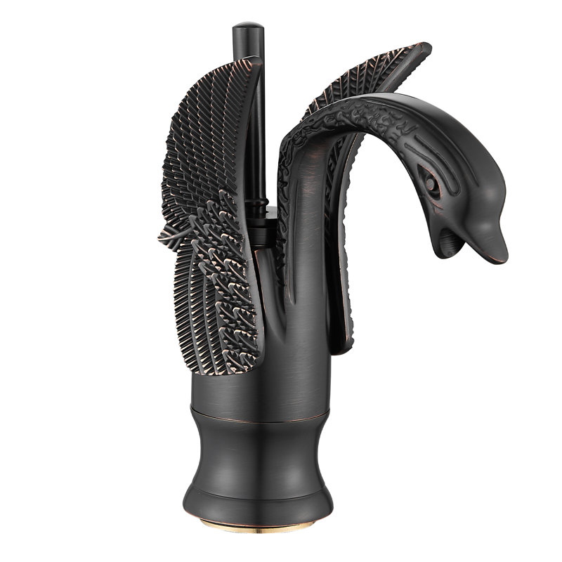 Single-Hole Single-handle Bathroom Faucet, Oil Rubbed Bronze