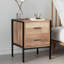 Otterbein 43cm W Bedside Table