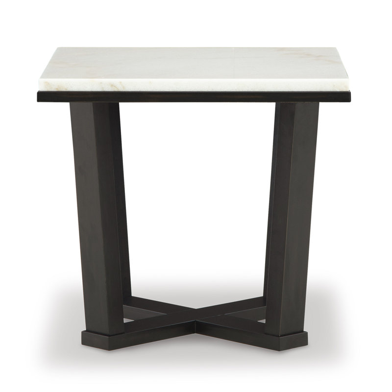 Marble Top End Table