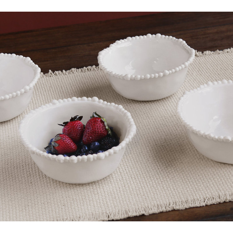 Vida Melamine Cereal Bowl, White