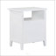 Table de chevet 2 tiroirs avec rangement spacieux et fabrication durable pour les chambres modernes-840501758
