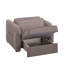 Fauteuil convertible rembourré avec rangement Modern Flyte
