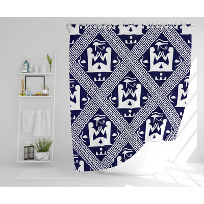 Stenkil Polyester Shower Curtain Set