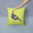 Eclectic Turkey Check Outdoor Throw Pillow-23813561-48710812