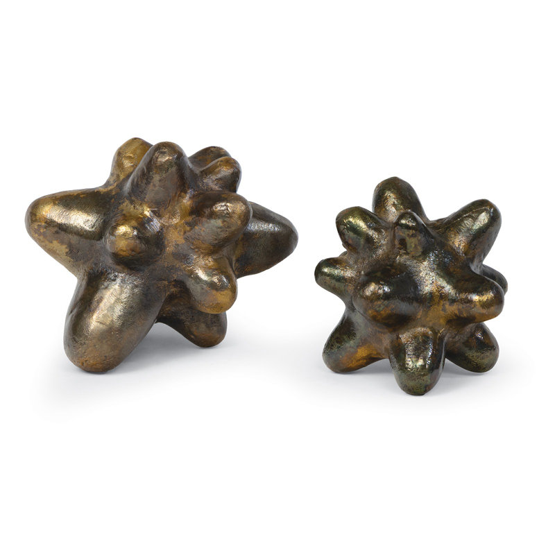 Amor Metal Objet Large (Brass), 4.25'' H X 5'' W X 5'' D