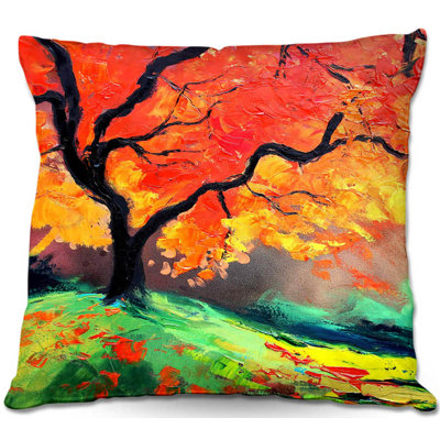 Coussin décoratif canapé automne