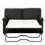 Canapé-lit convertible pour lit simple avec ports USB