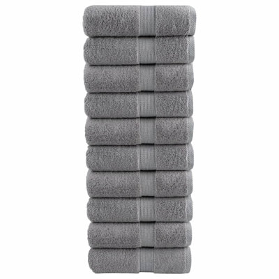 Premium Guest Towels SOLUND 10Pcs 30X50cm 600Gsm