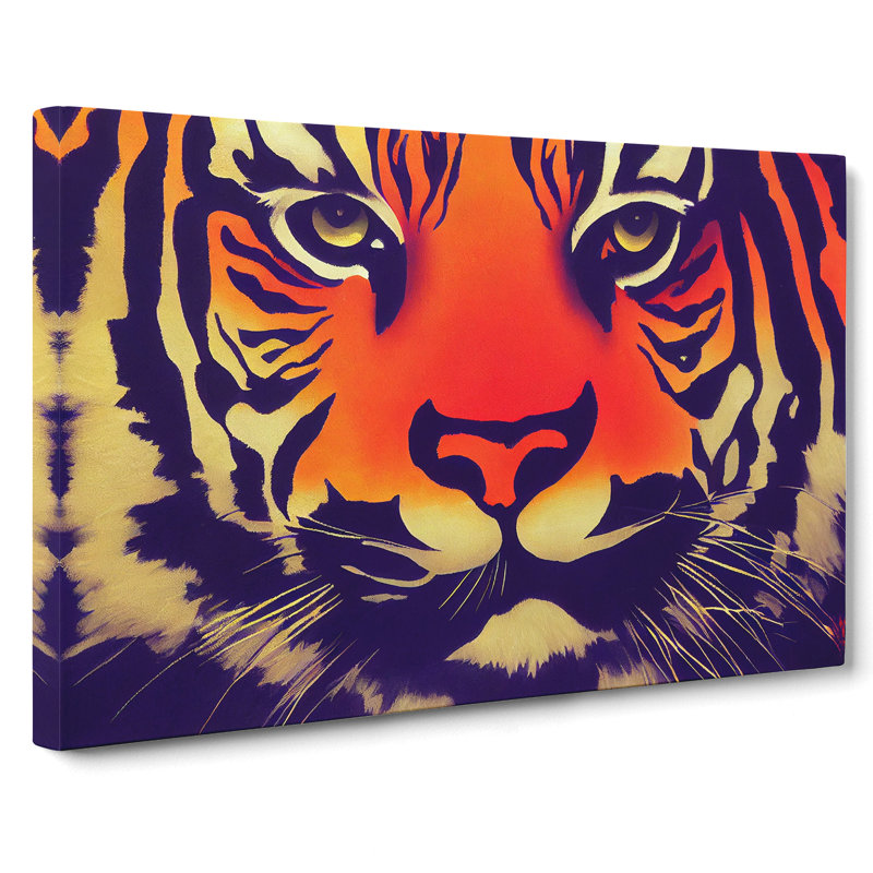 The Stupendous Tiger - Wrapped Canvas, 50cm H x 76cm W x 3cm D