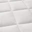 Surmatelas moelleux imperméable hypoallergénique en duvet synthétique-114680158