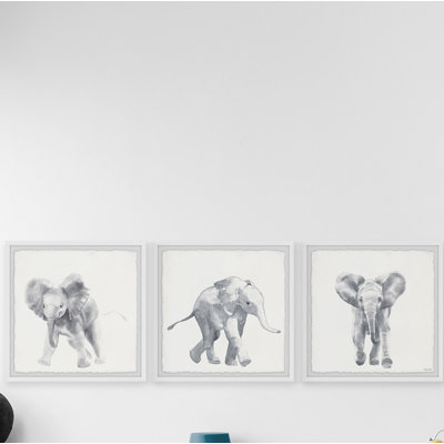 Rothwell 3 Piece Wrapped Canvas Wall Art