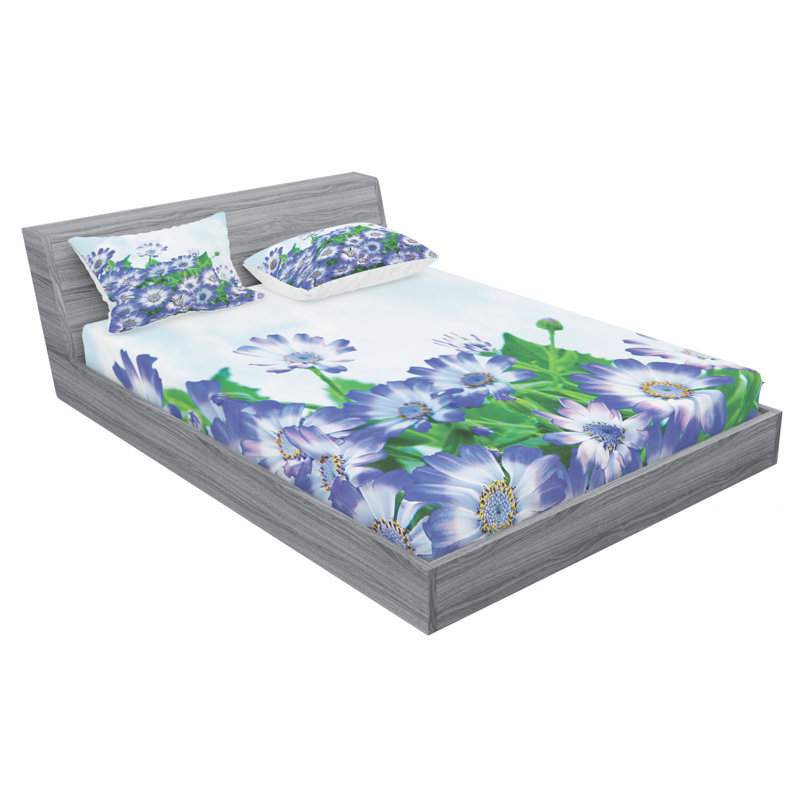 Microfiber Sheet Set, Full Sheet Set + Fitted Sheet + 2 Pillowcases