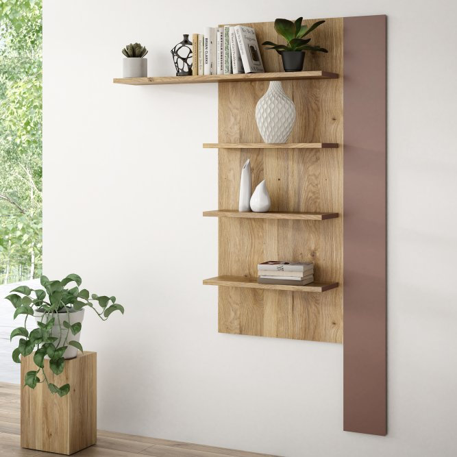 Fallston 4 -Piece Asymmetrical Tiered Shelf