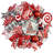 Handcrafted Faux 18 " Wreath
