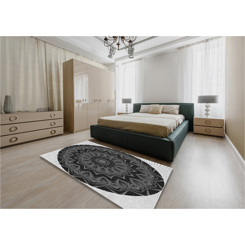 Chenille Washable Indoor Rug, Rectangle 5' x 8'