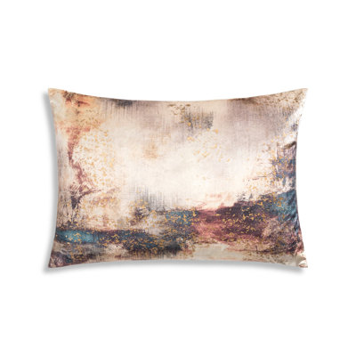 Cloud9 Design Fawn Multicolor Decorative Pillow – Digital Print Velvet Accent Cushion for Sofa, Bed &amp; Lounge Seating