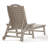 Brighton Outdoor Poly Reclining Chaise Lounge With Wheels & Cup Holder-557471175