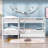  Donyale Twin over Twin and Twin L-Shaped Bunk BedWood Bunk Bed With Trundle-1506701762