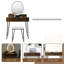 Ensemble coiffeuse et tabouret Portuna-741934006