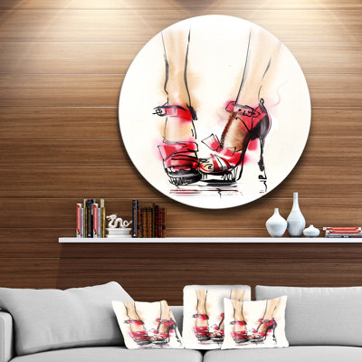 « high talon mode », peinture numérique