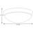 Mccully Glass LED Flush Mount-28676761-36703386