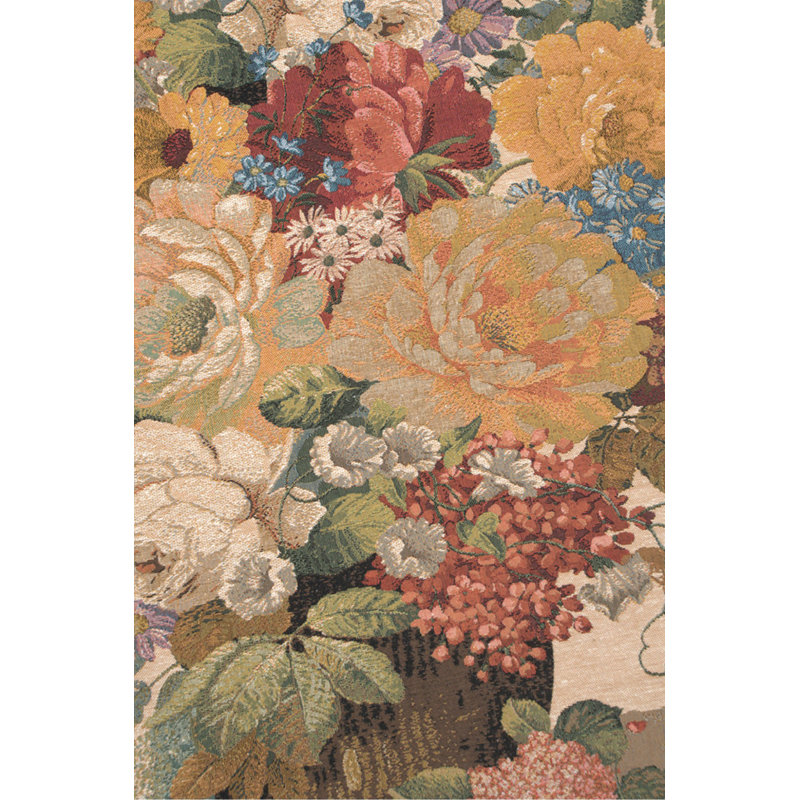 Loom Woven Cotton Blend Wall Hanging, 85" H x 80" W