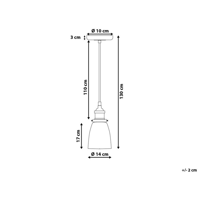 Oakley 1 - Light Bell Pendant