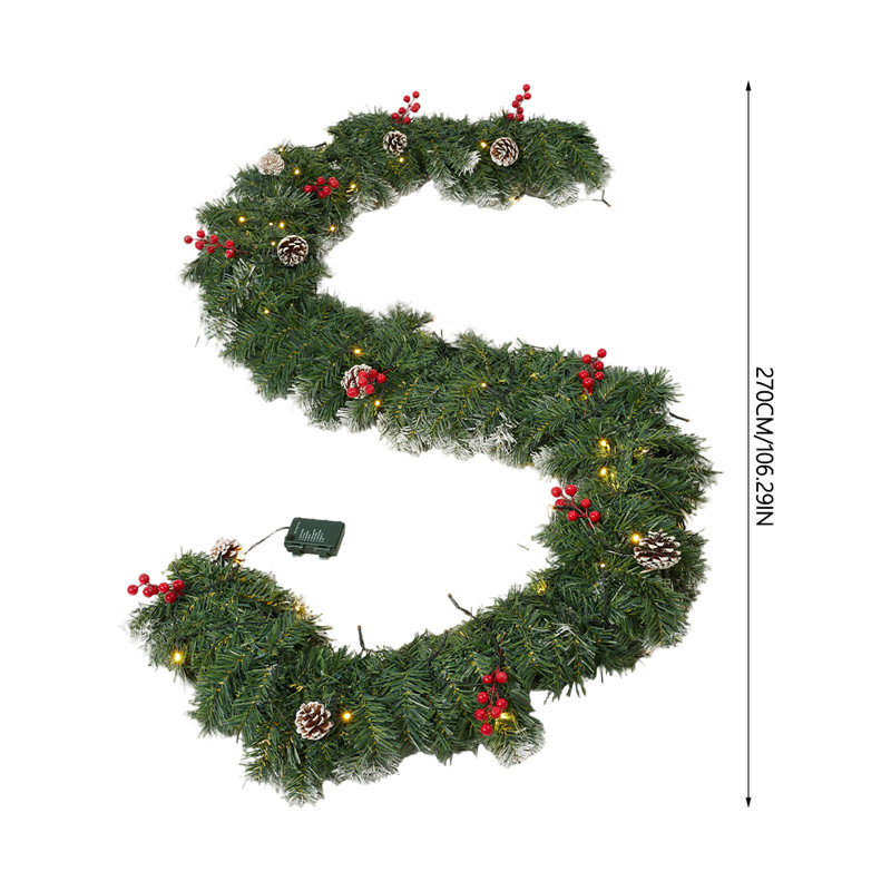 Faux 270cm Wreath