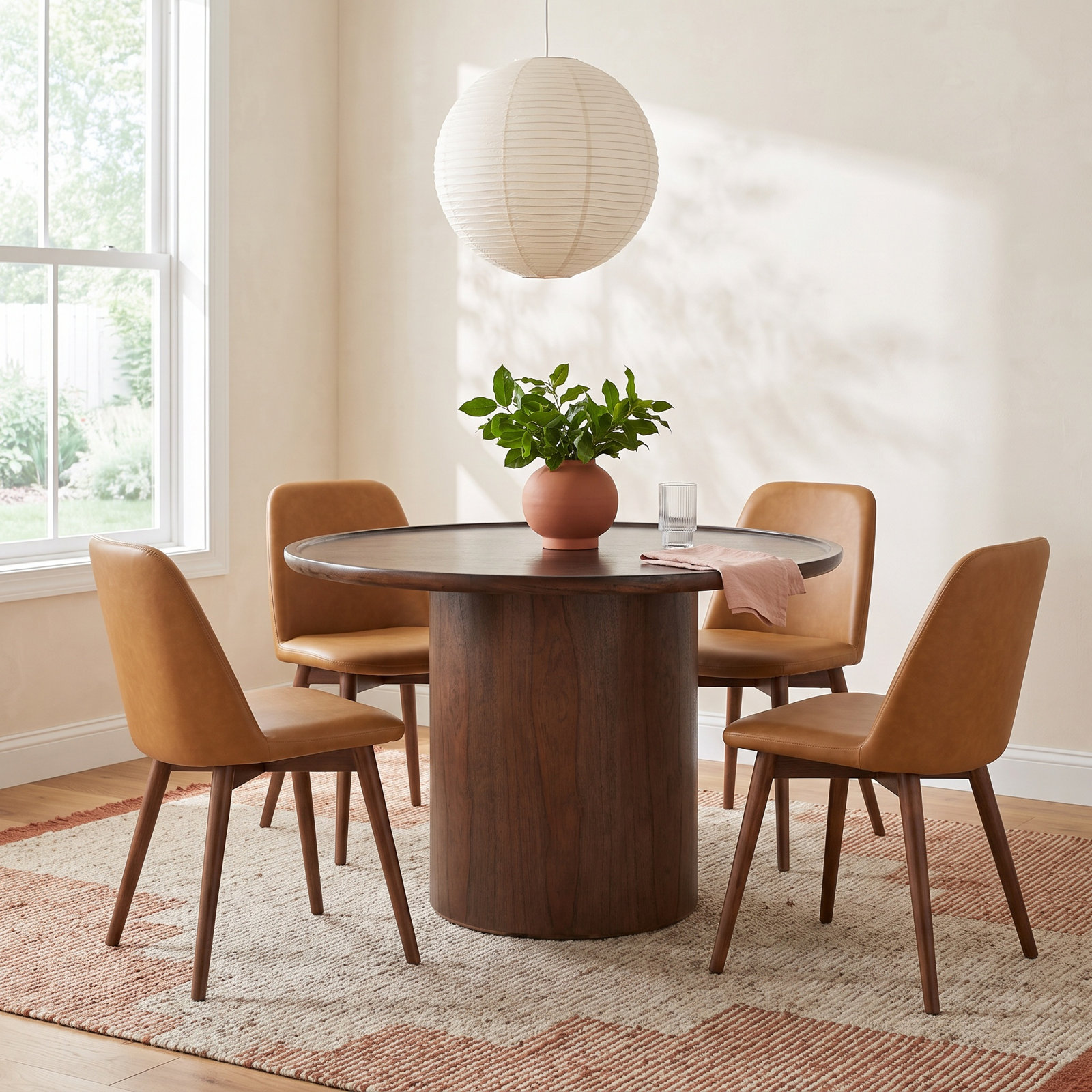 Acadia 46" Dining Table, Walnut