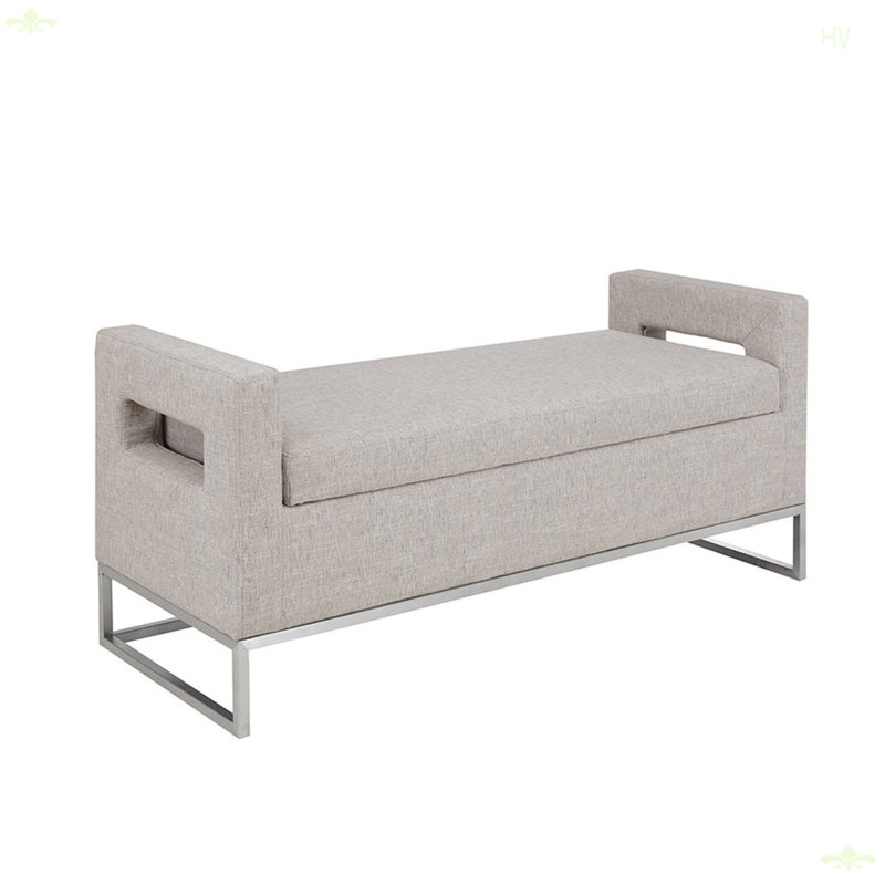 Banc de rangement à fermeture douce