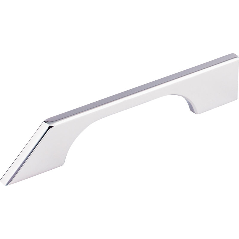 Tapered Bar pull, Polished Chrome, 5" Center to Center