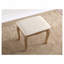 Wood Make-Up Vanity Table and Stool Set-1755288299