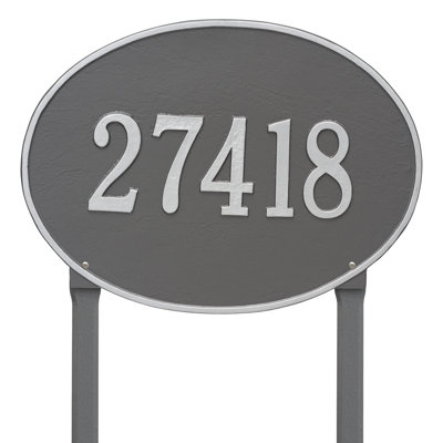 Plaque d'adresse sur 1 ligne Hawthorne