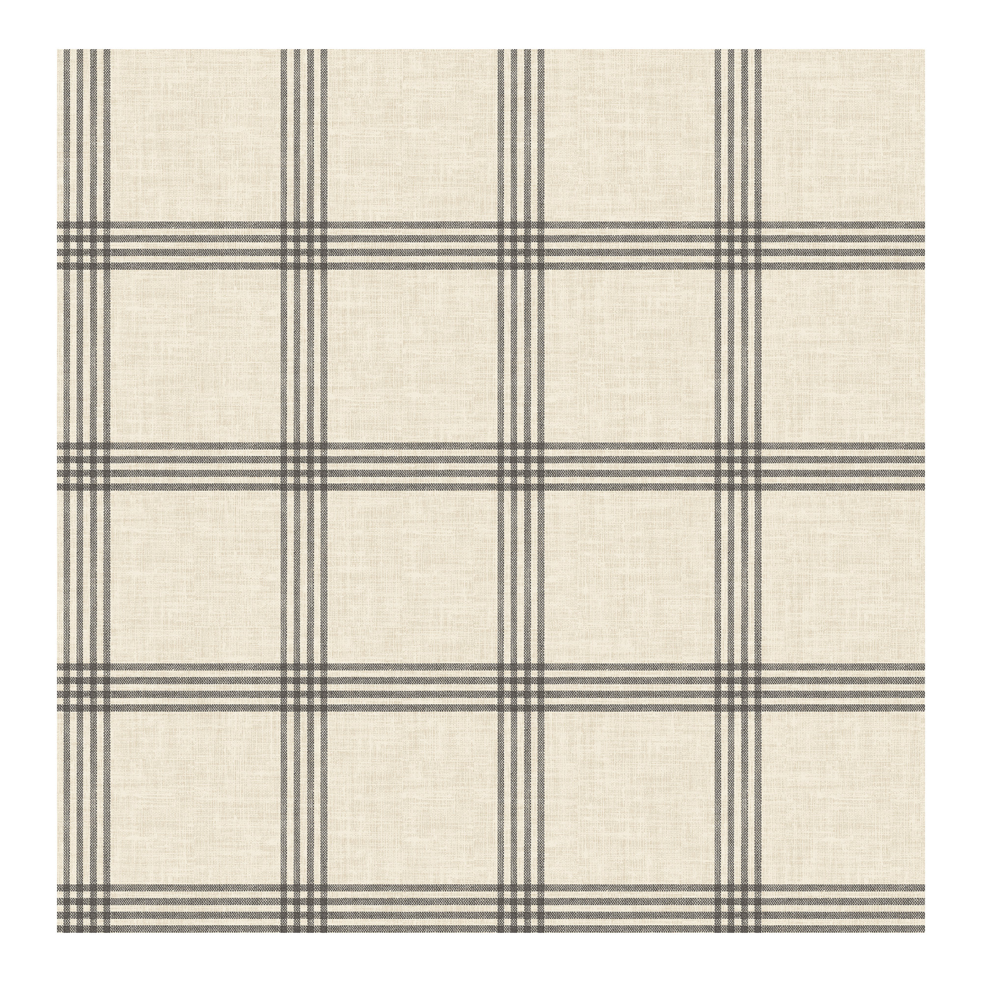 Reavis Plaid Roll, Black