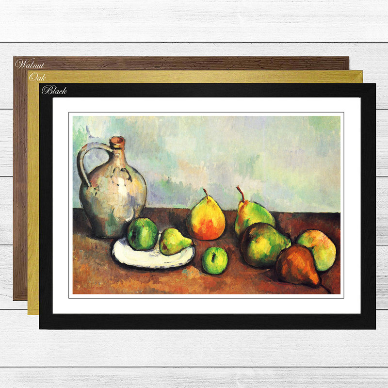 Paul Cezanne - Single Picture Frame Painting, Oak
