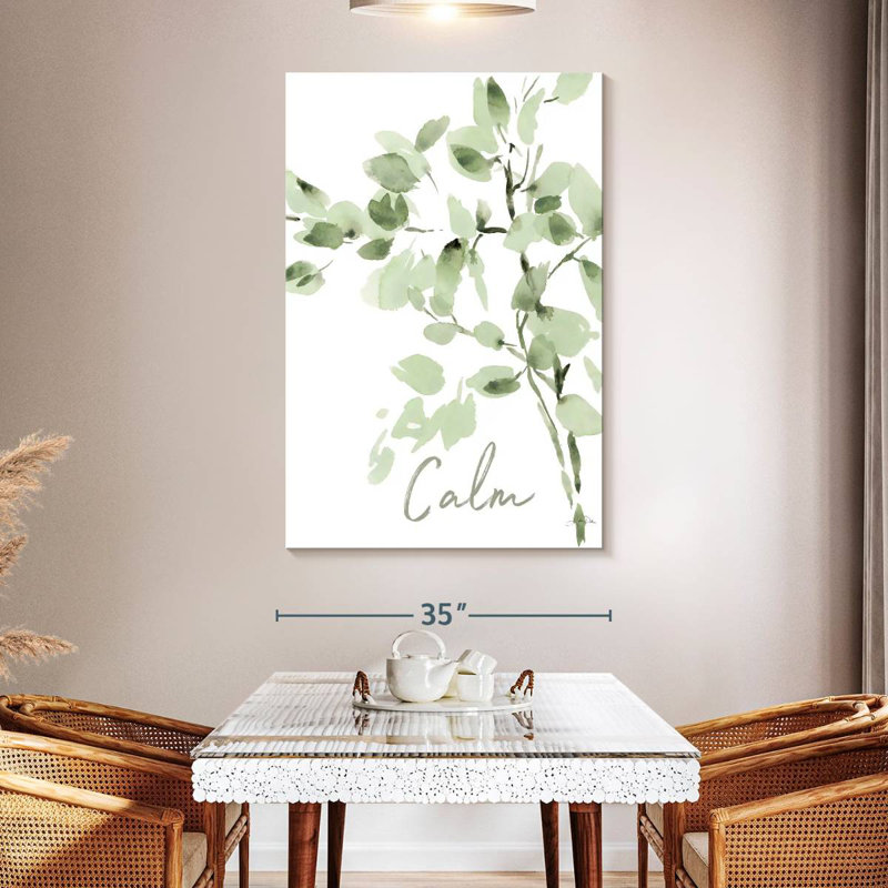 Harnek Cascading Branches II Calm, 51" H x 34" W