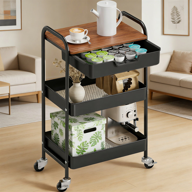 Metal Bar Cart