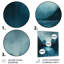 Décorations murales monochromes gris et bleu en hiver-97942181-97942182