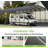 14'×35' Hardtop Metal RV Shelter