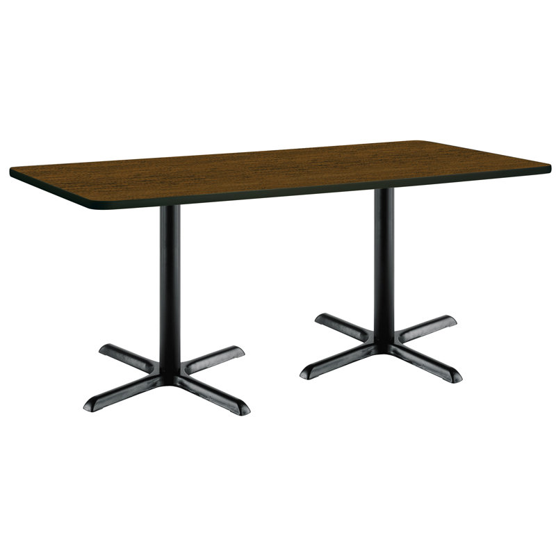 Ensemble de table de salle à manger et de chaise L 72 po, H 29 po x l 30 po x L 72 po, Noyer