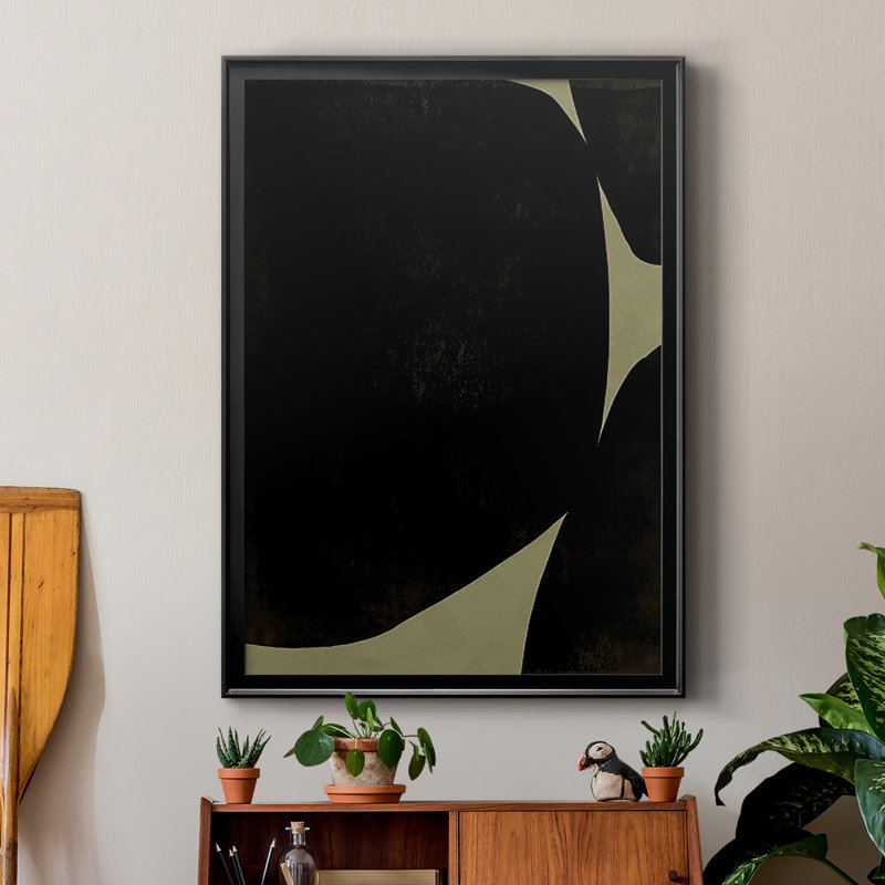 " Heirloom Orbs I ", 42.5" H x 30.5" W x 1" D, Black