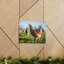 Art de poulet majestueux, impression murale-1350262229